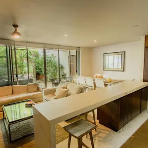 Ideal 4 Groups Aldeazama 2br 10pax Apt Papaya Playa Apartment Tulum